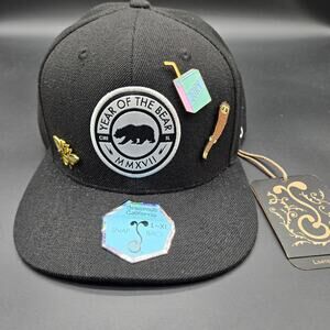 Grassroots California Year of the Bear Snapback Hat L/XL